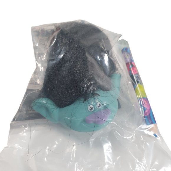 Branch Colored Pencil Topper Trolls Dreamworks Happy Meal Toy 2 2016 Collection - Picture 2 of 6